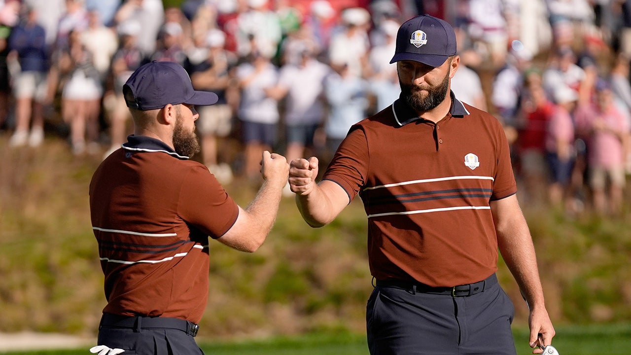 Ryder Cup 2025: Jon Rahm makes spectacular chip to boost Team Europe