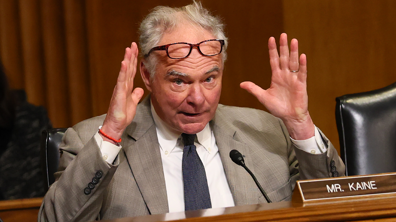 Tim Kaine mocked for comparing US idea of God-given rights to Iranian theocracy