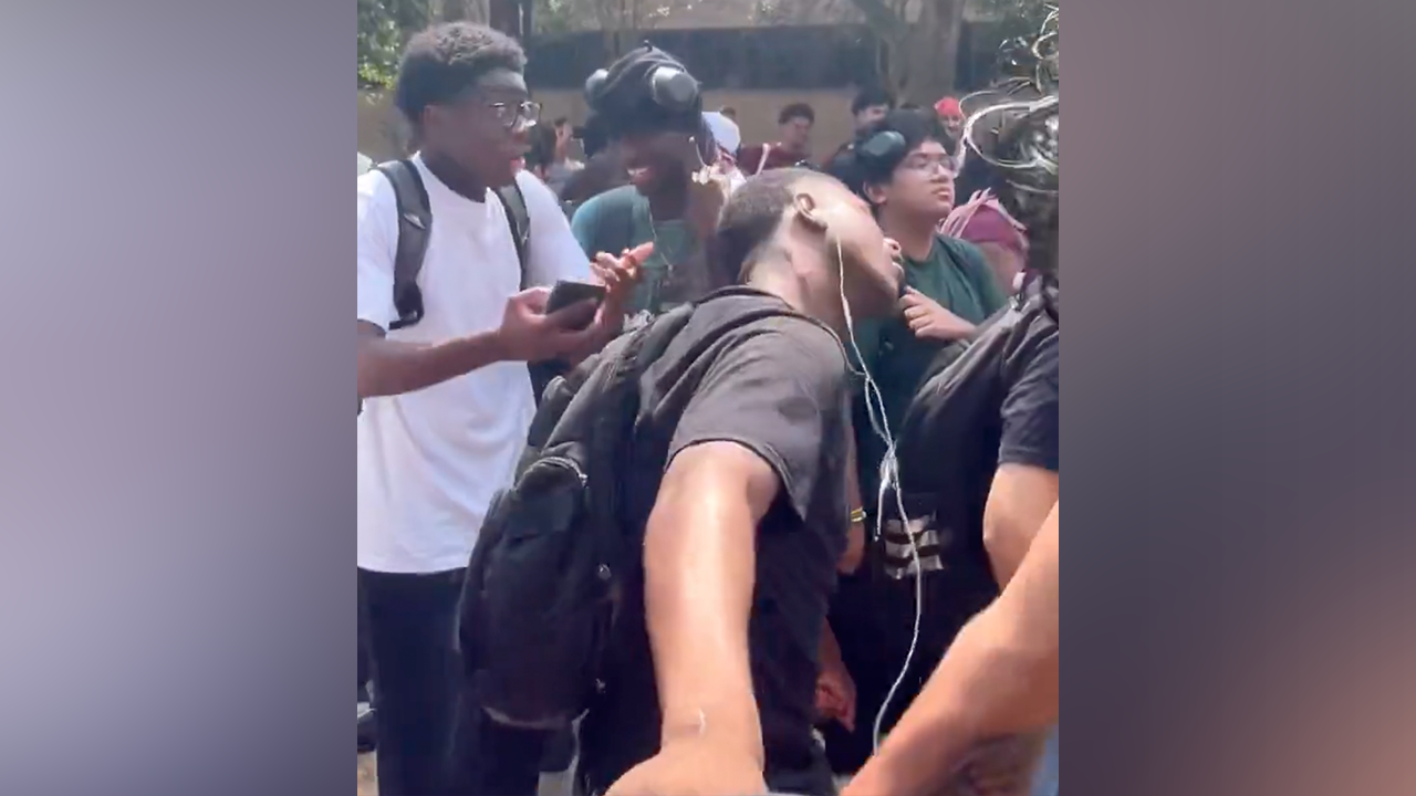 Student expelled after being caught on video acting out Charlie Kirk’s assassination at Texas State vigil