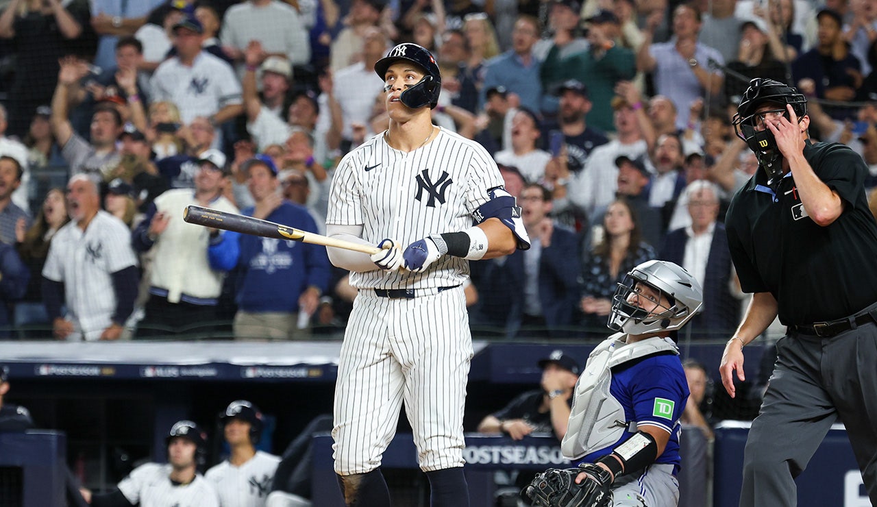 Aaron Judge thanks ‘ghosts’ of Monument Park for season-saving home run