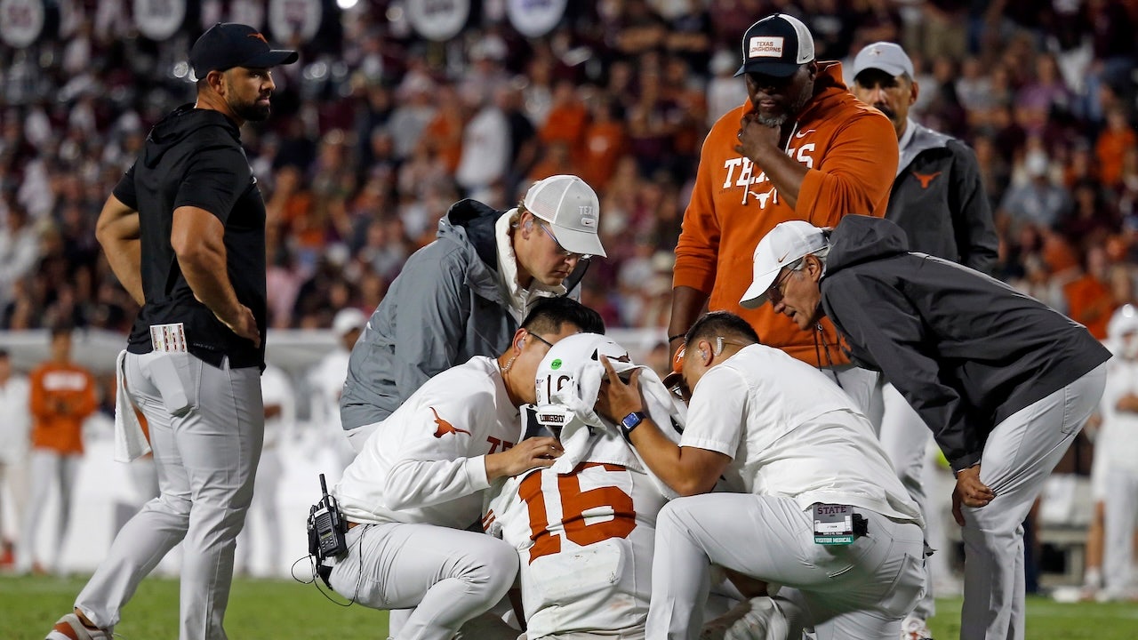Texas QB Arch Manning hurt as Longhorns beat Mississippi State in OT Texas QB Arch Manning hurt as Longhorns beat Mississippi State in OT