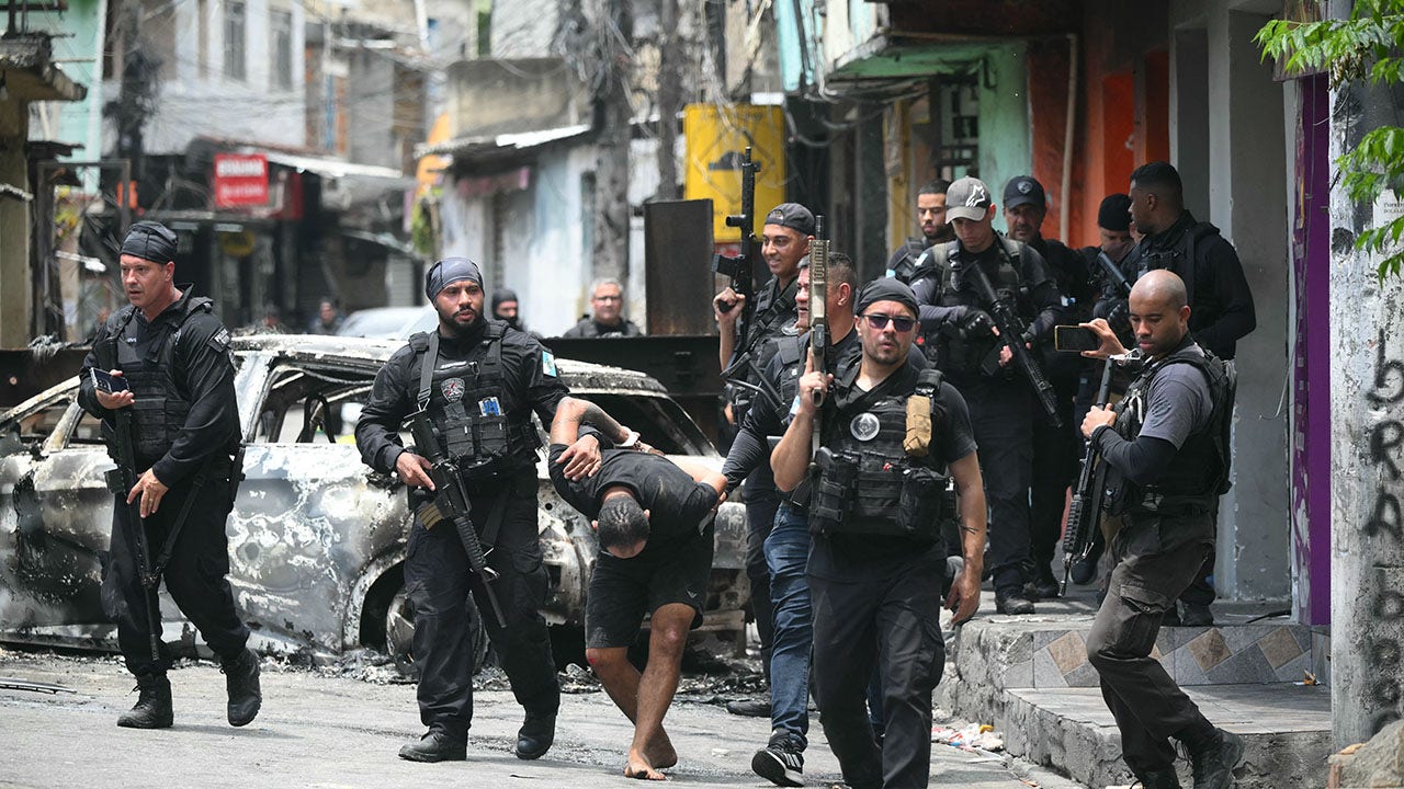 Over 100 killed in Brazil’s deadliest police raid as Rio authorities battle drug gangs in favelas