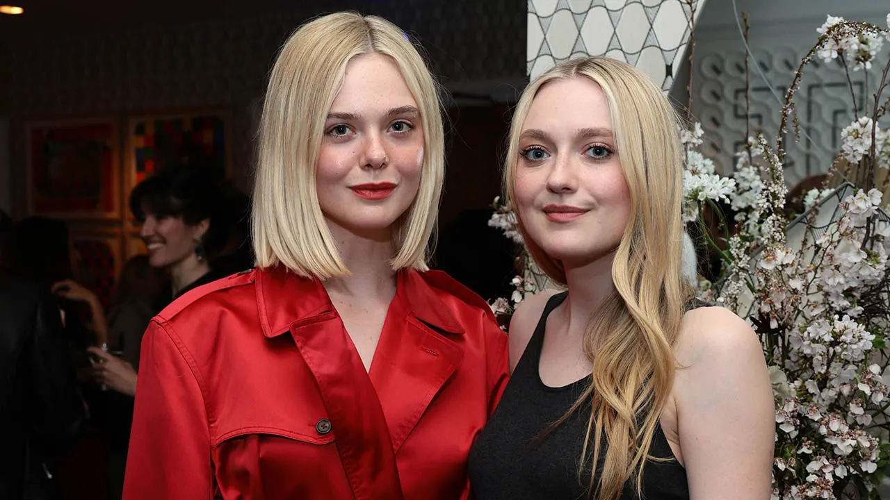 Dakota Fanning says protective sister Elle spat drink on man who mistreated her during night out Dakota Fanning says protective sister Elle spat drink on man who mistreated her during night out