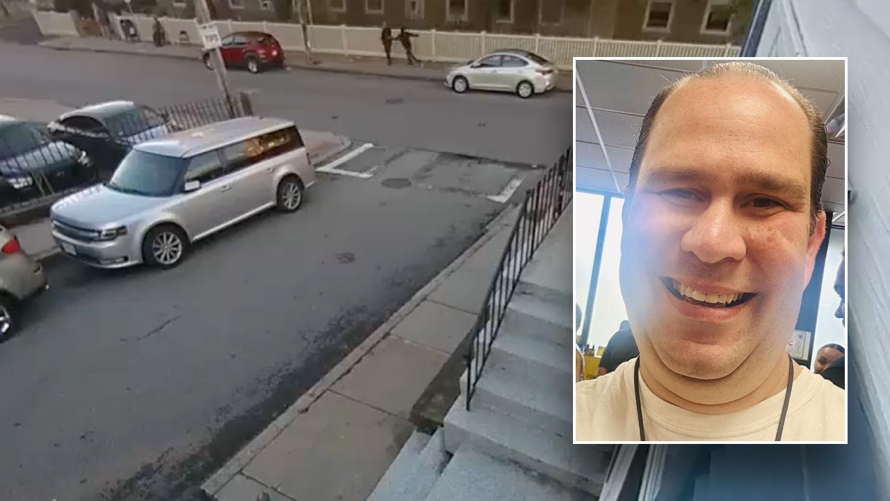 Security video captures moment former mayor stabbed multiple times outside his blue state business Security video captures moment former mayor stabbed multiple times outside his blue state business