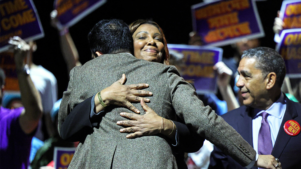Defiant Letitia James rallies with far-left ally Mamdani after indictment, vows to keep fighting Trump