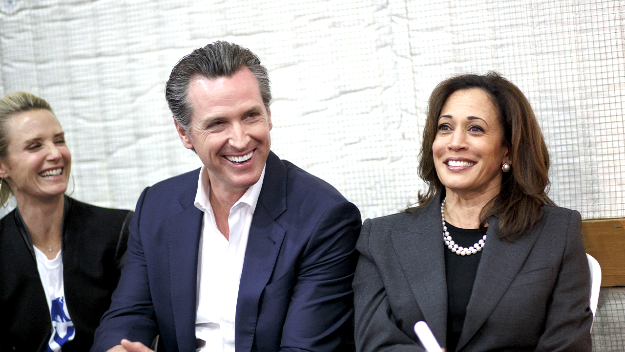 Newsom and Harris both position themselves as potential 2028 White House contenders Newsom and Harris both position themselves as potential 2028 White House contenders