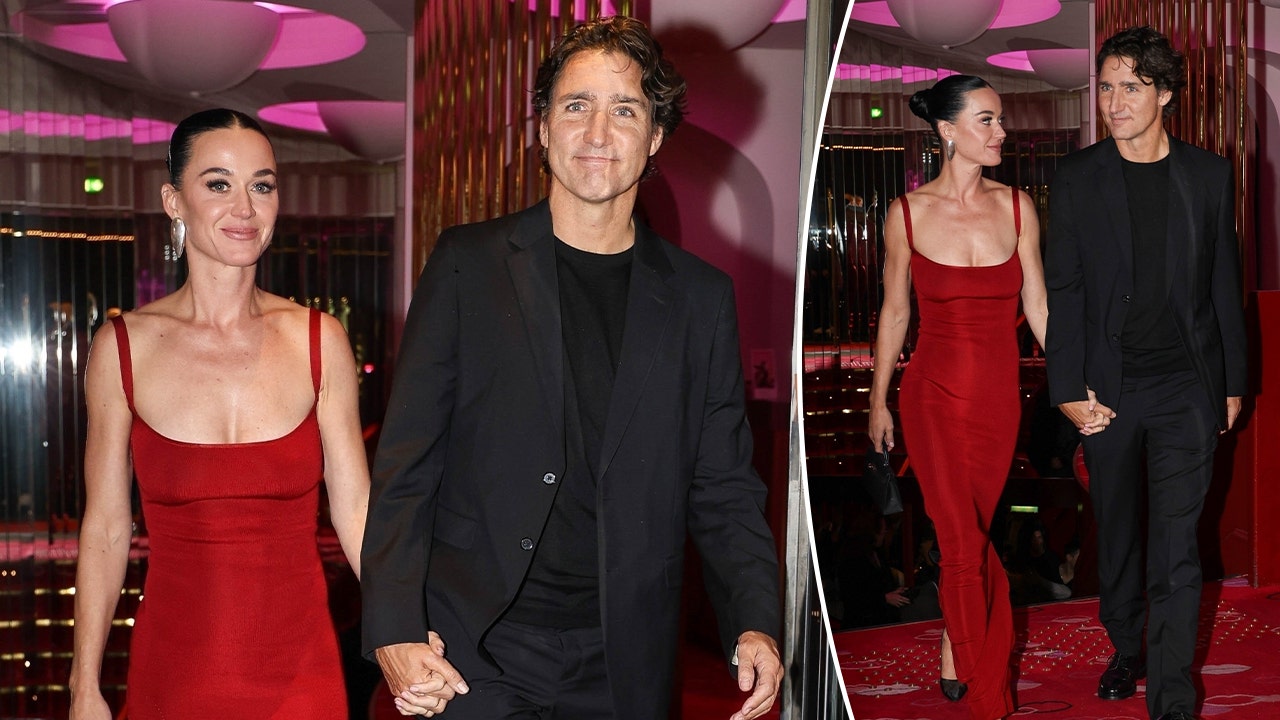 Katy Perry and Justin Trudeau walk hand in hand for first public appearance Katy Perry and Justin Trudeau walk hand in hand for first public appearance