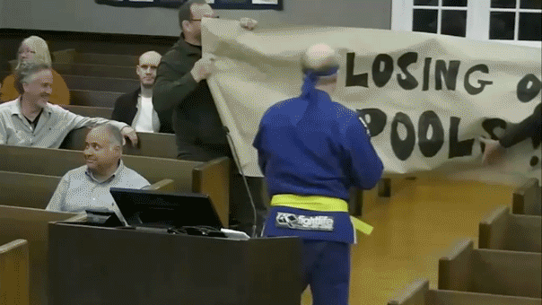 Independent NJ candidate’s martial arts theatrics shake up township meeting