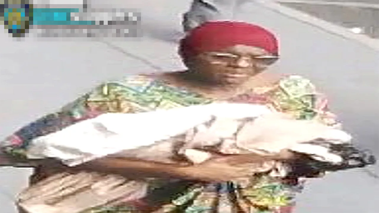 Police release photo of suspect who abandoned baby with umbilical cord still attached