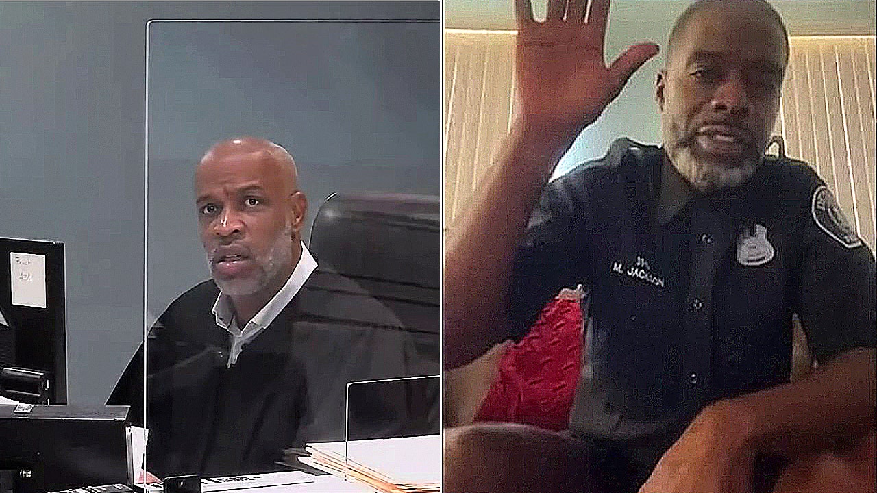 Detroit police officer appears in virtual court hearing in boxers: ‘You got some pants on, officer?’ Detroit police officer appears in virtual court hearing in boxers: ‘You got some pants on, officer?’