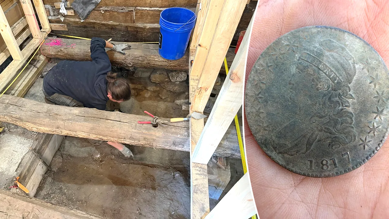 Devastating fire leads to treasure trove of thousands of artifacts beneath historic tavern