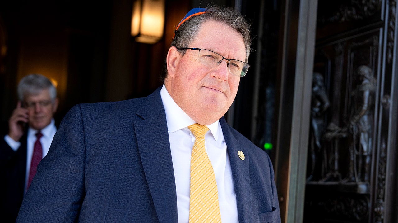 Rep. Randy Fine, R-Fla., leaves the U.S. Capitol after the last votes of the week on Thursday, Sept. 4, 2025 (Tom Williams/CQ-Roll Call, Inc via Getty Images)