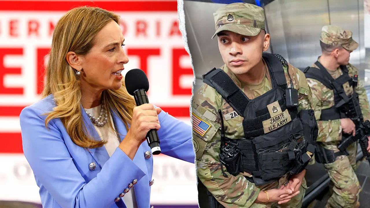 Current Status: US soldiers in city streets 'makes people less safe,’ says Democratic candidate