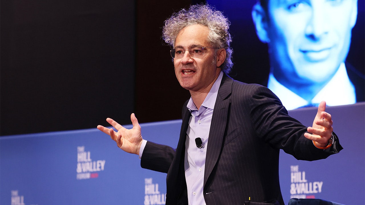 Co-Founder and CEO of Palantir Technologies Alex Karp speaks onstage during Jacob Helberg at the Hill & Valley Forum 2025 on April 30, 2025 in Washington, DC. (Jemal Countess/Getty Images for Jacob Helberg)