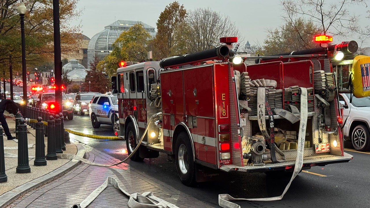 Fire erupts in US Capitol trolley system, at least 2 people receive medical attention