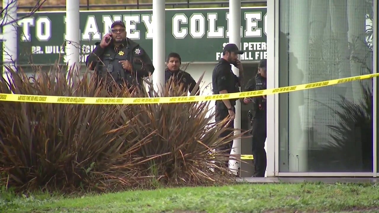 At least 1 shot after gunman opens fire at California college