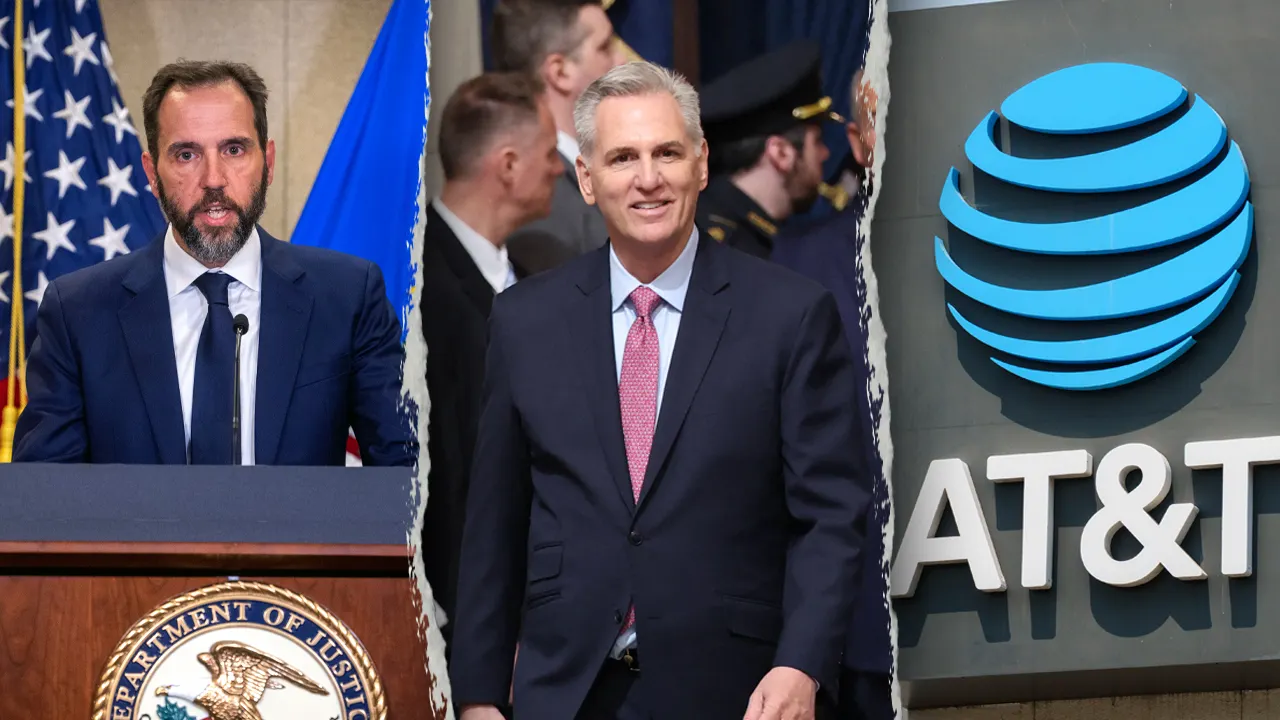 AT&T gave Jack Smith then-House Speaker McCarthy’s personal cellphone records amid J6 investigation AT&T gave Jack Smith then-House Speaker McCarthy’s personal cellphone records amid J6 investigation