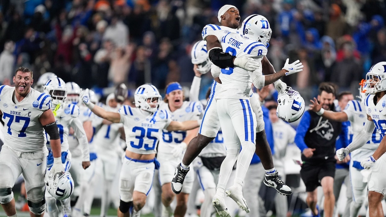 Duke upsets Virginia in overtime to claim ACC title, possibly shaking up CFP picture Duke upsets Virginia in overtime to claim ACC title, possibly shaking up CFP picture