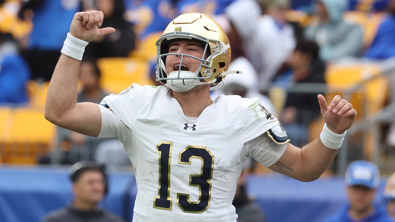 Notre Dame faces first real test as unbeaten BYU hosts the Fighting Irish in top-10 clash Notre Dame faces first real test as unbeaten BYU hosts the Fighting Irish in top-10 clash