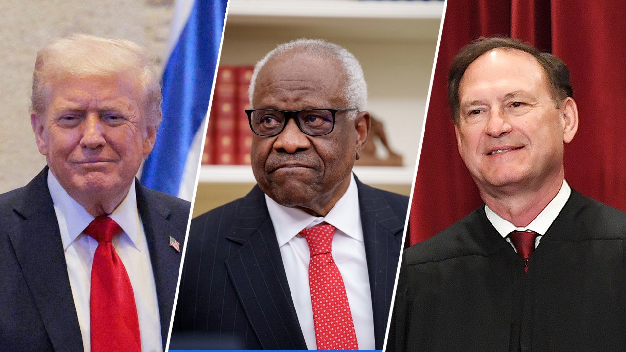 Trump dismisses calls for Alito, Thomas to step down from Supreme Court, calling them ‘fantastic’ Trump dismisses calls for Alito, Thomas to step down from Supreme Court, calling them ‘fantastic’