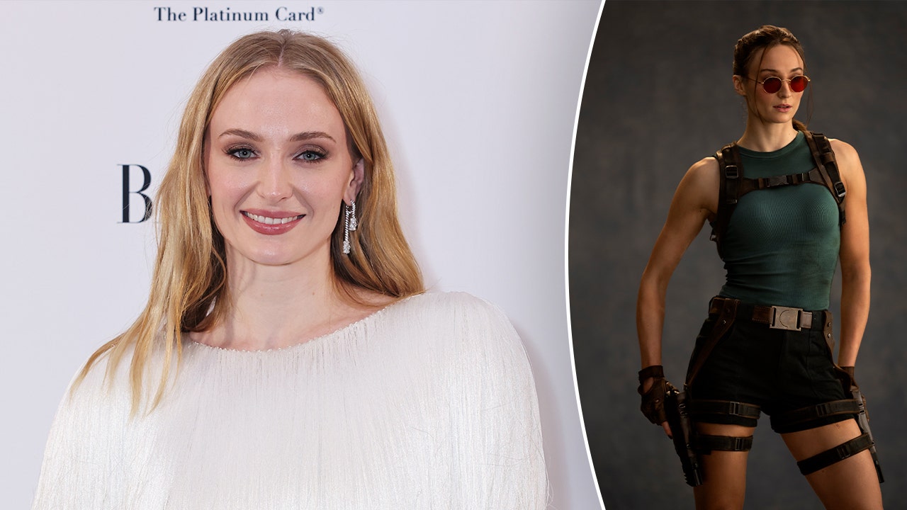 Sophie Turner deslumbra como Lara Croft en la primera foto de la serie ‘Tomb Raider’
