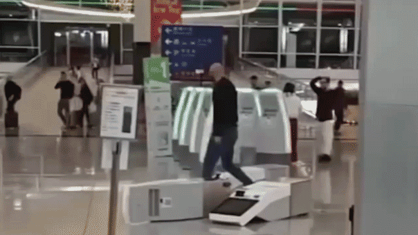 Tourist arrested after destroying multiple check-in kiosks in Hong Kong airport rampage