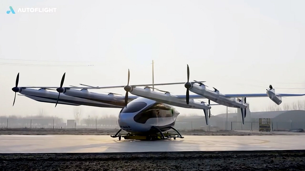 China unveils the world’s largest flying car