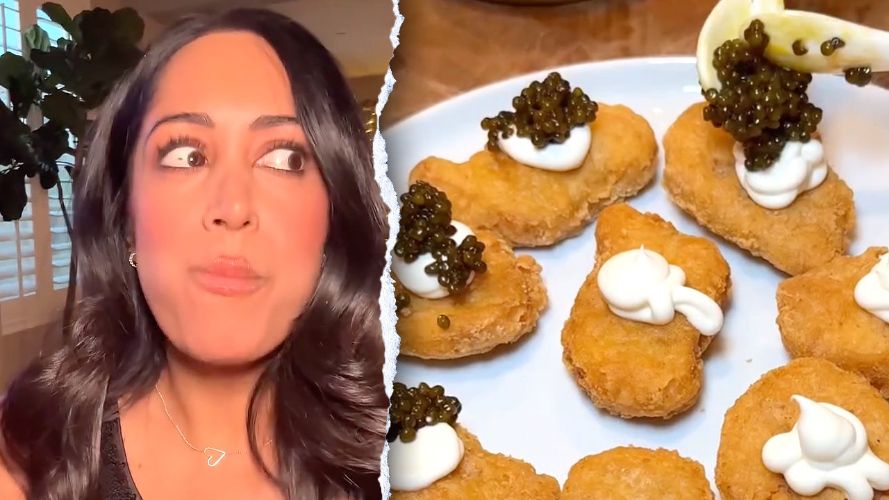 A content creator got her hands on the McNugget Caviar kit and put it to the test. (Samiya Jakubowicz/@socialsami)
