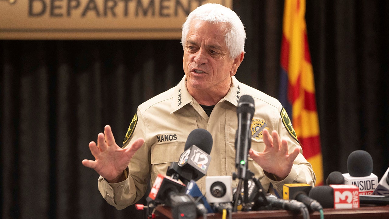 Pima County Sheriff Chris Nanos gives an update on the investigation after the disappearance of Nancy Guthrie, the 84-year-old mother of U.S. journalist and television host Savannah Guthrie, who went missing from her in Tucson, Arizona, U.S. February 5, 2026. (Rebecca Noble/Reuters)