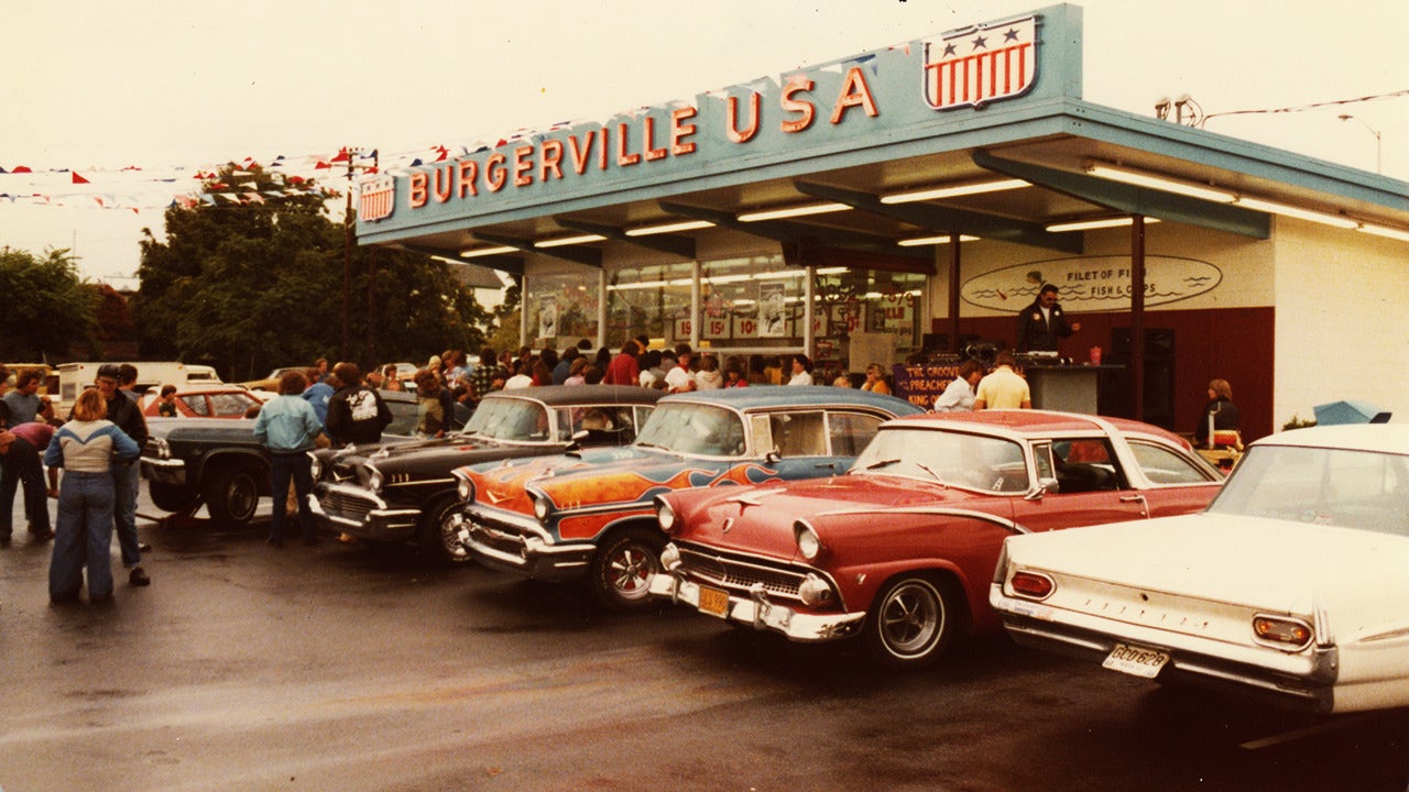 Restaurants are tying anniversary celebrations to nostalgic menu pricing and historic dishes. (Burgerville, LLC.)