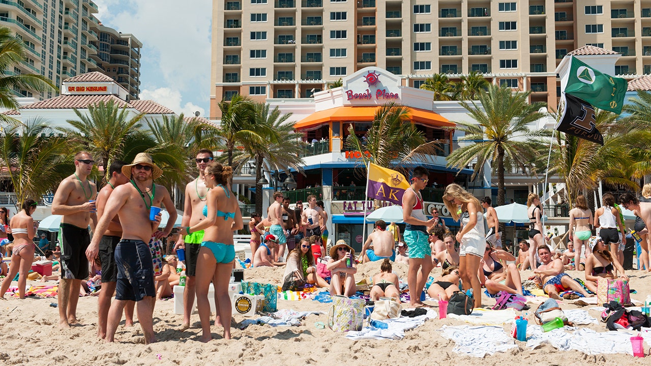 Popular spring break destinations are imposing stricter measures, including alcohol bans and overnight beach closures. (Michele Eve Sandberg/Corbis/Getty Images)