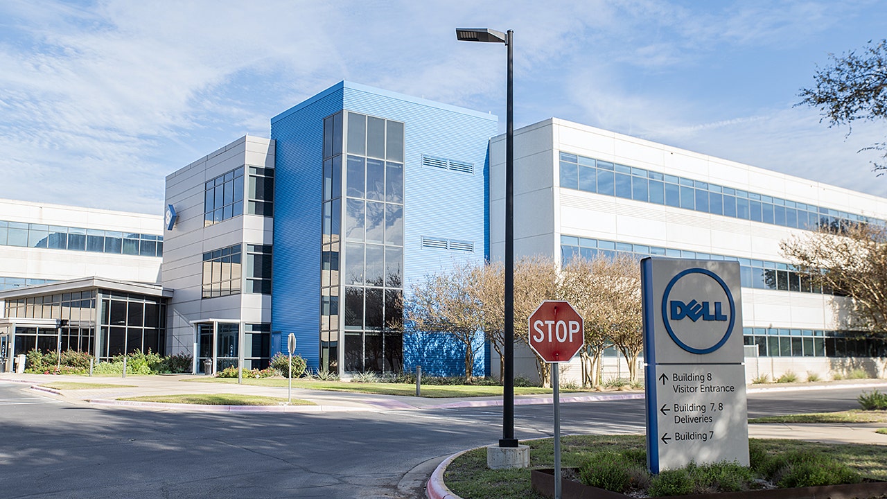 Dell Technologies headquarters in Round Rock, Texas, US, on Sunday, Nov. 26, 2023. (Sergio Flores/Bloomberg via Getty Images)