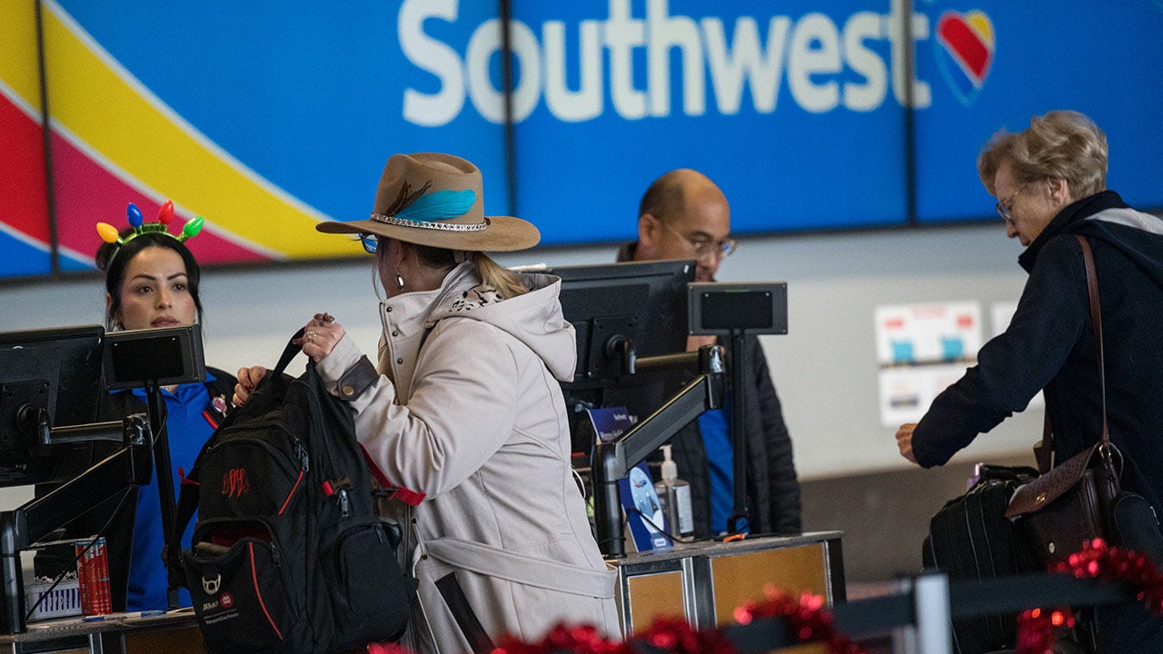 Southwest Airlines is considering bringing in cabin cleaners between flights to clean only the premium extra legroom seat areas of the aircraft. (Eli Hartman/Bloomberg)