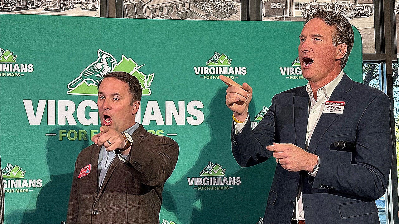 GOP fractures over Virginia redistricting map handing Democrats 10–1 edge