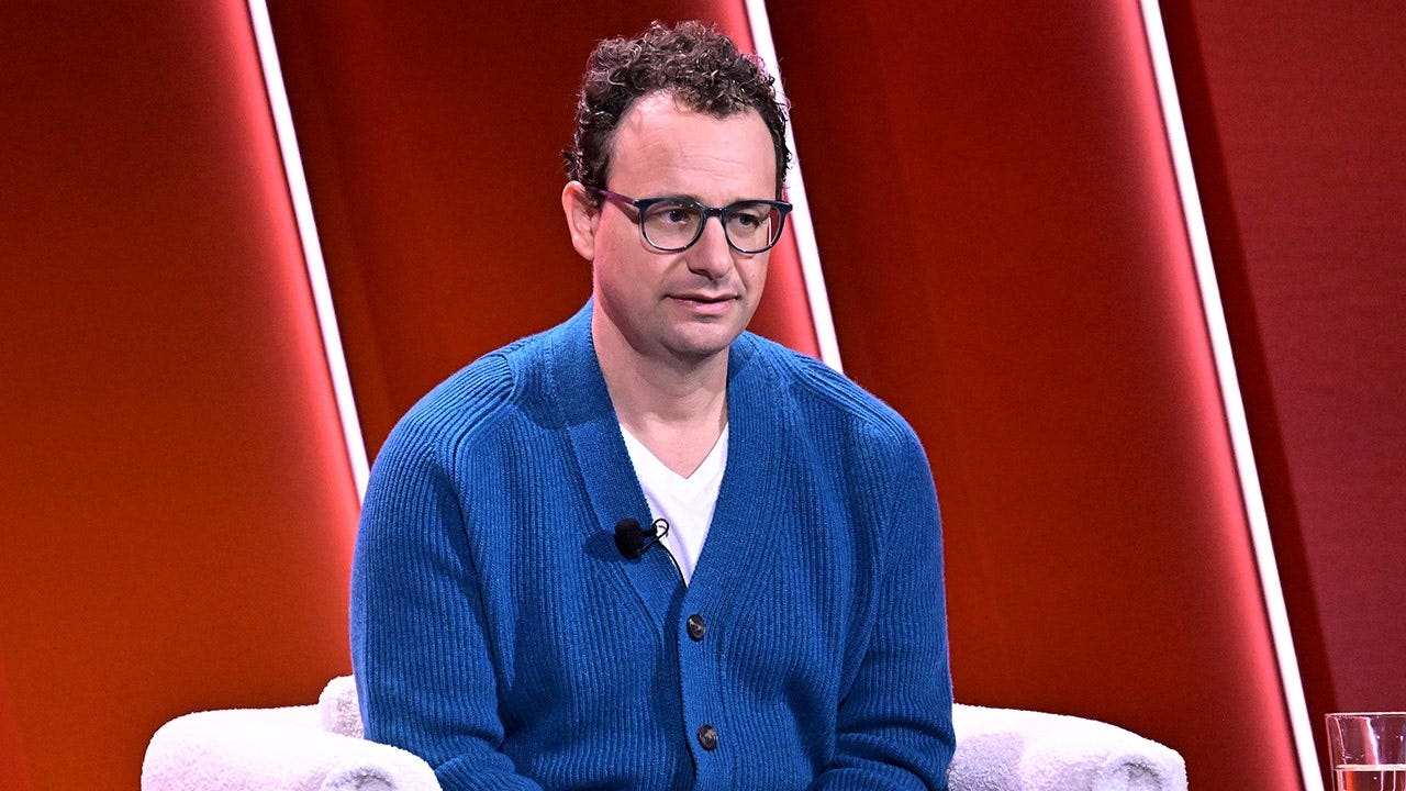 Anthropic Co-founder and CEO Dario Amodei speaks at the 