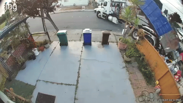 Fed-up dumpster company empties full load onto lawn of customer they say refused to pay bill