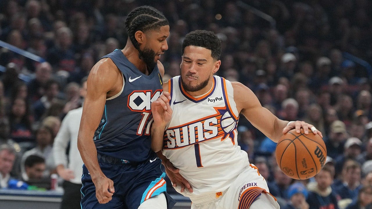 Suns star Devin Booker torches refs after team loses to Thunder by 13 in Game 2