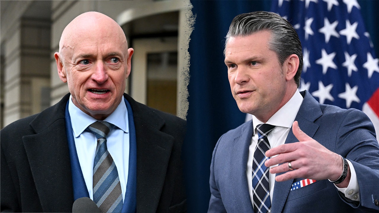 Mark Kelly sides with Hegseth on lifting Army pilots' suspension over Kid Rock flyover