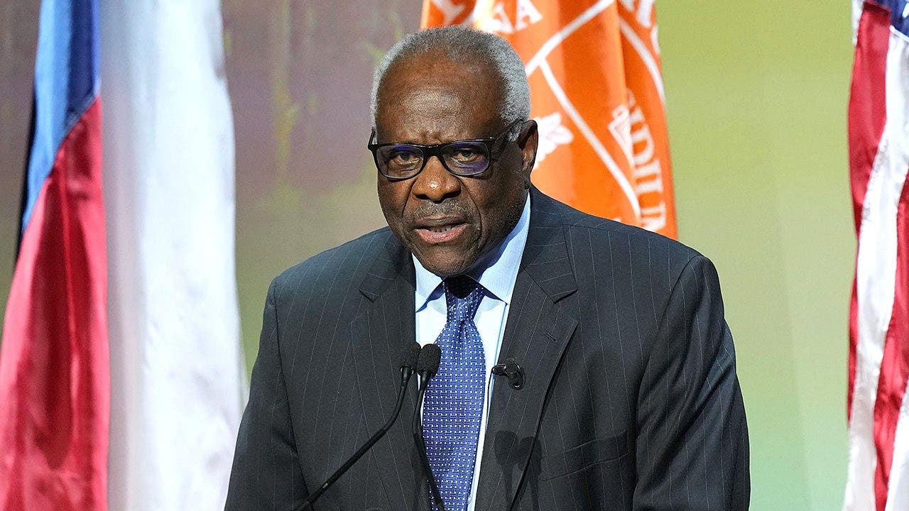 Clarence Thomas praised after rare televised address warning of progressivism goes viral