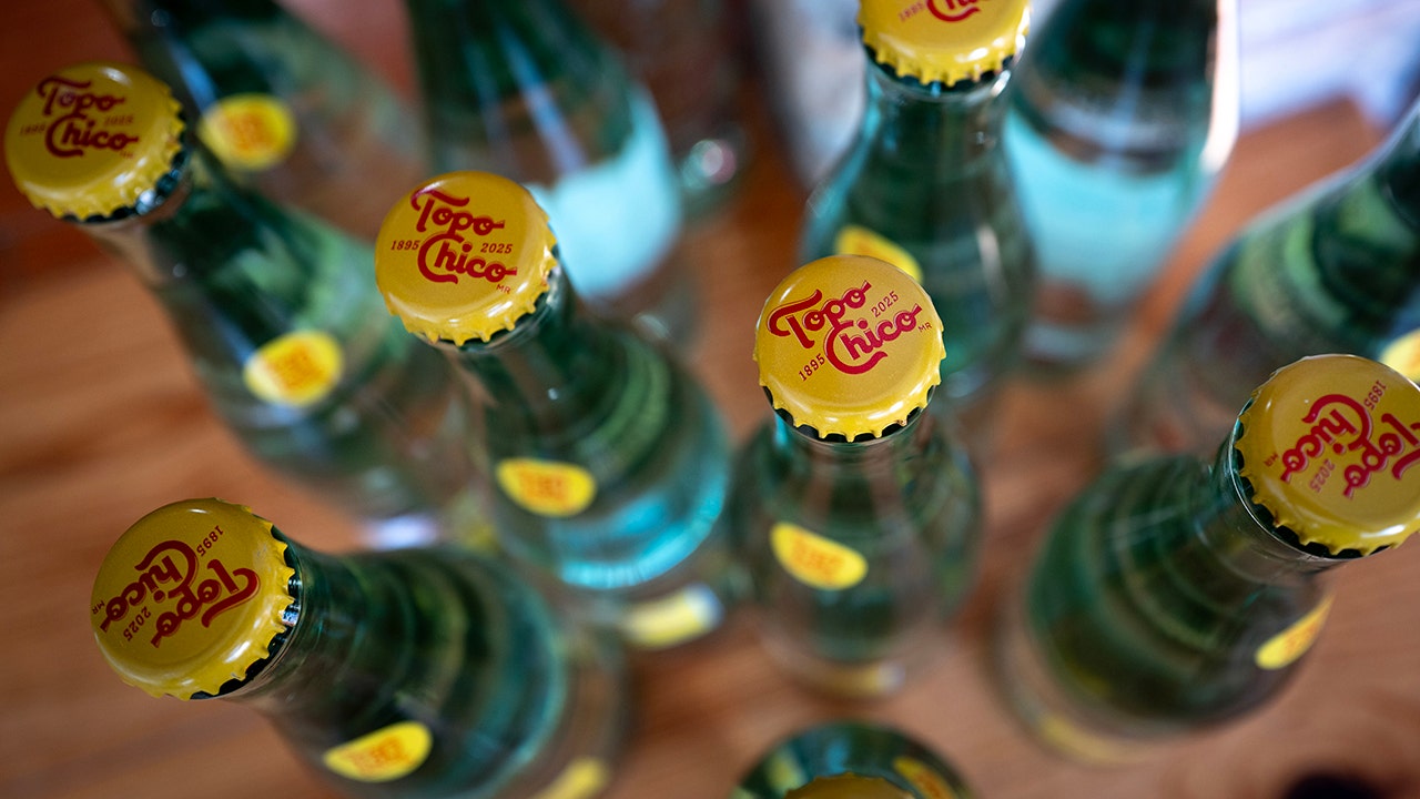 A nationwide Topo Chico shortage has left some store shelves empty as demand for mineral water rises. (Scott Olson/Getty Images)