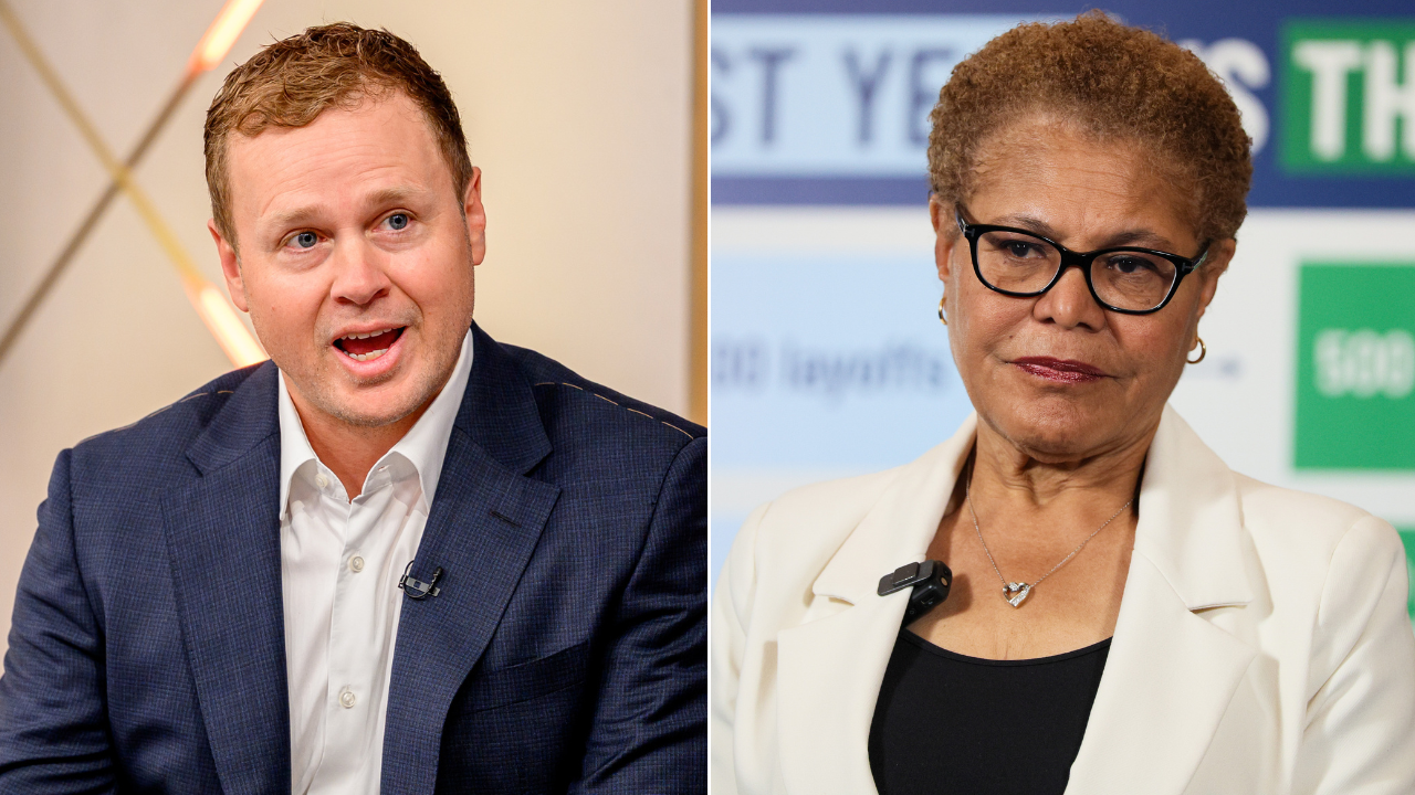Former reality TV personality Spencer Pratt lashes out at LA Mayor Karen Bass over 'insane, psycho' comments