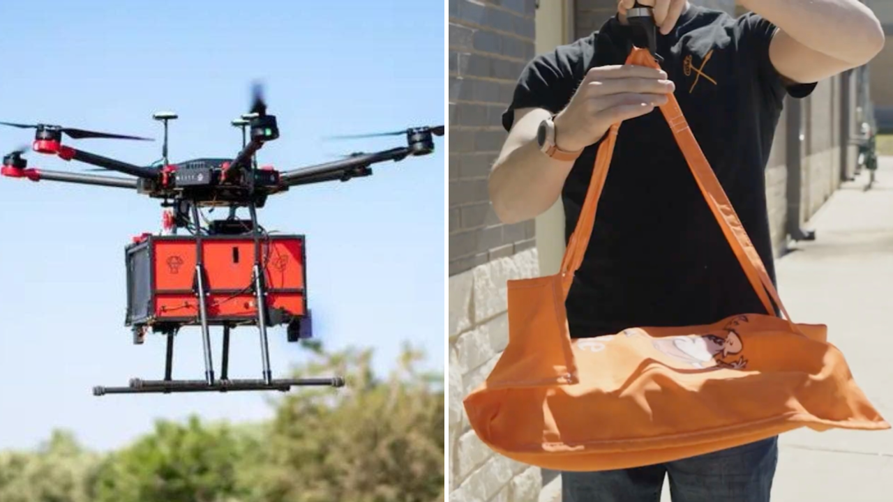 Little Caesars and Flytrex launch Sky2 pizza drone delivery in Texas Little Caesars and Flytrex launch Sky2 pizza drone delivery in Texas