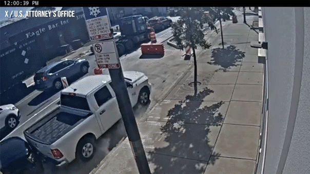 Video shows moment Chicago man allegedly used SUV as weapon against ICE agent, prosecutors say