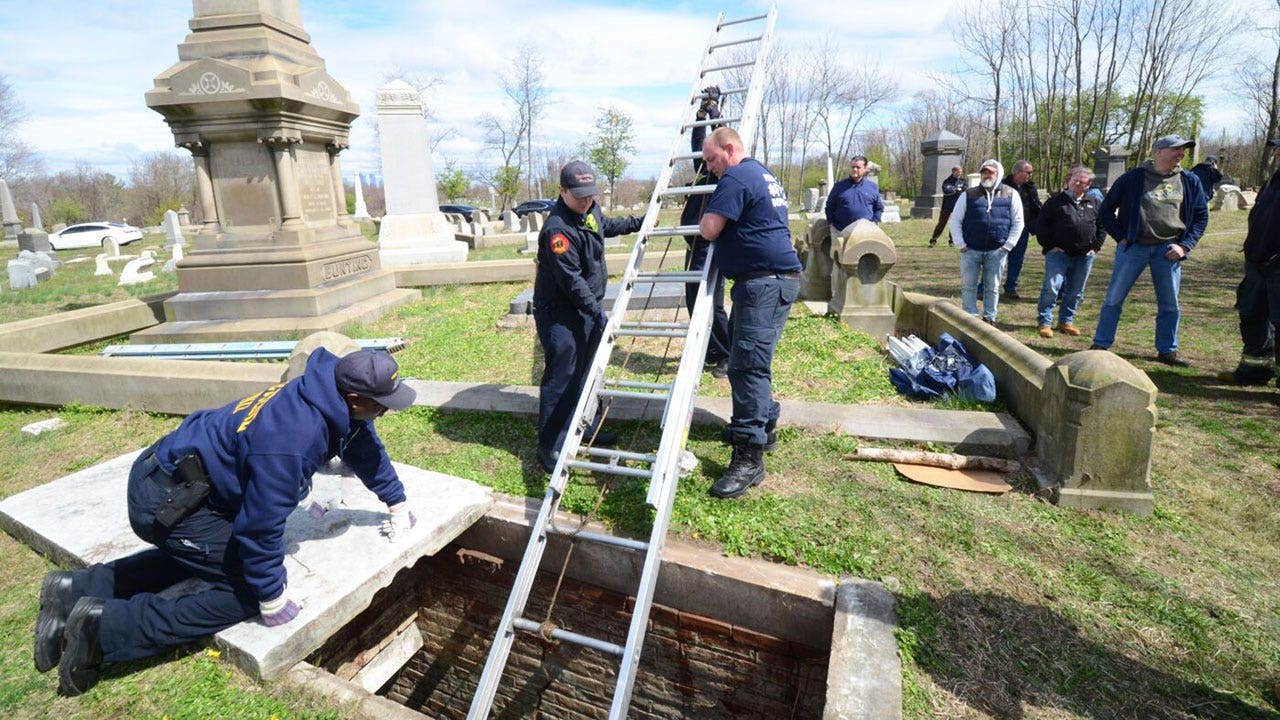 Missing man’s body found in abandoned cemetery crypt in case tied to biker gang