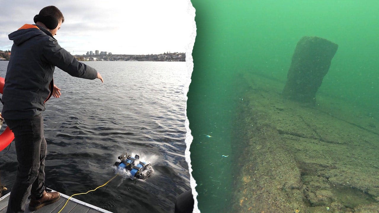 Underwater robotics expert reveals 'shipwreck city' hiding beneath major urban lake