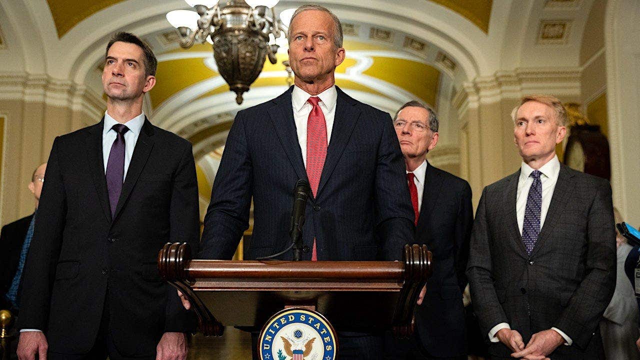 Senate GOP erupts over Trump DOJ 'anti-weaponization' fund, punts ICE, Border Patrol funding