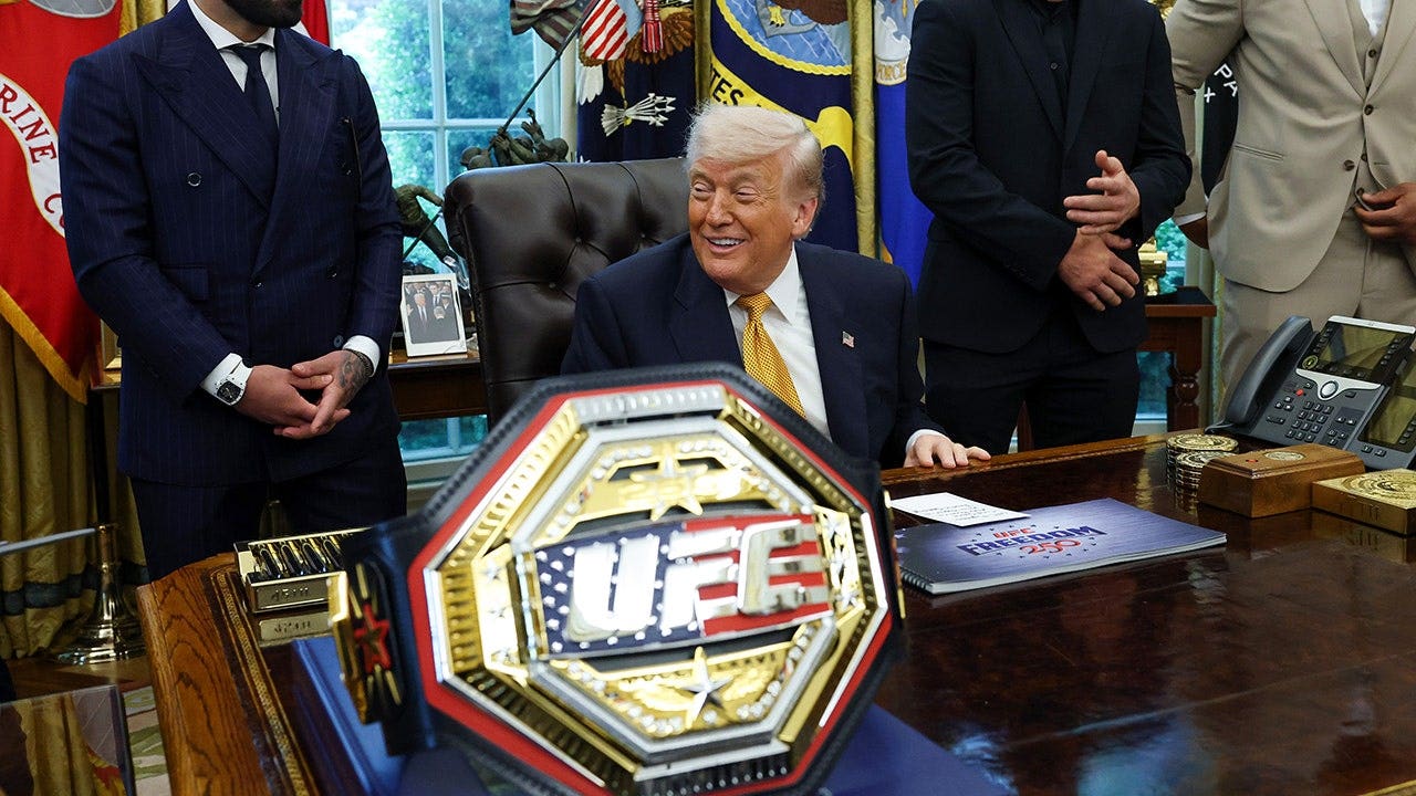 Trump shows renderings for UFC White House event: ‘Greatest show on earth’