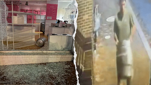 Man throws beer keg through front window of beloved Georgetown Cupcake shop known for reality series