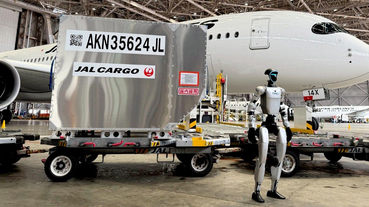 Airport robots handle baggage in Tokyo trial