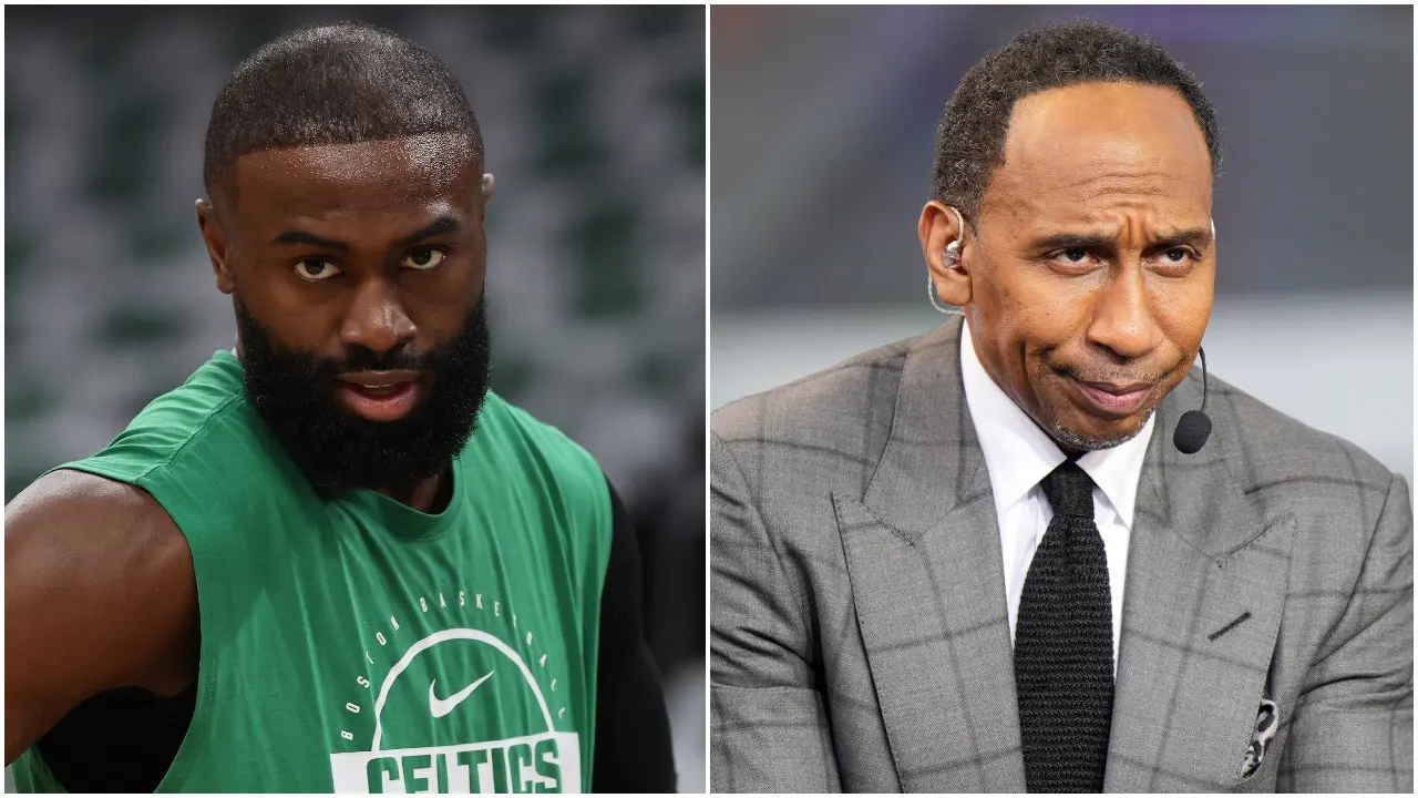 Boston Celtics star Jaylen Brown tells ESPN's Stephen A Smith to 'be quiet and retire'